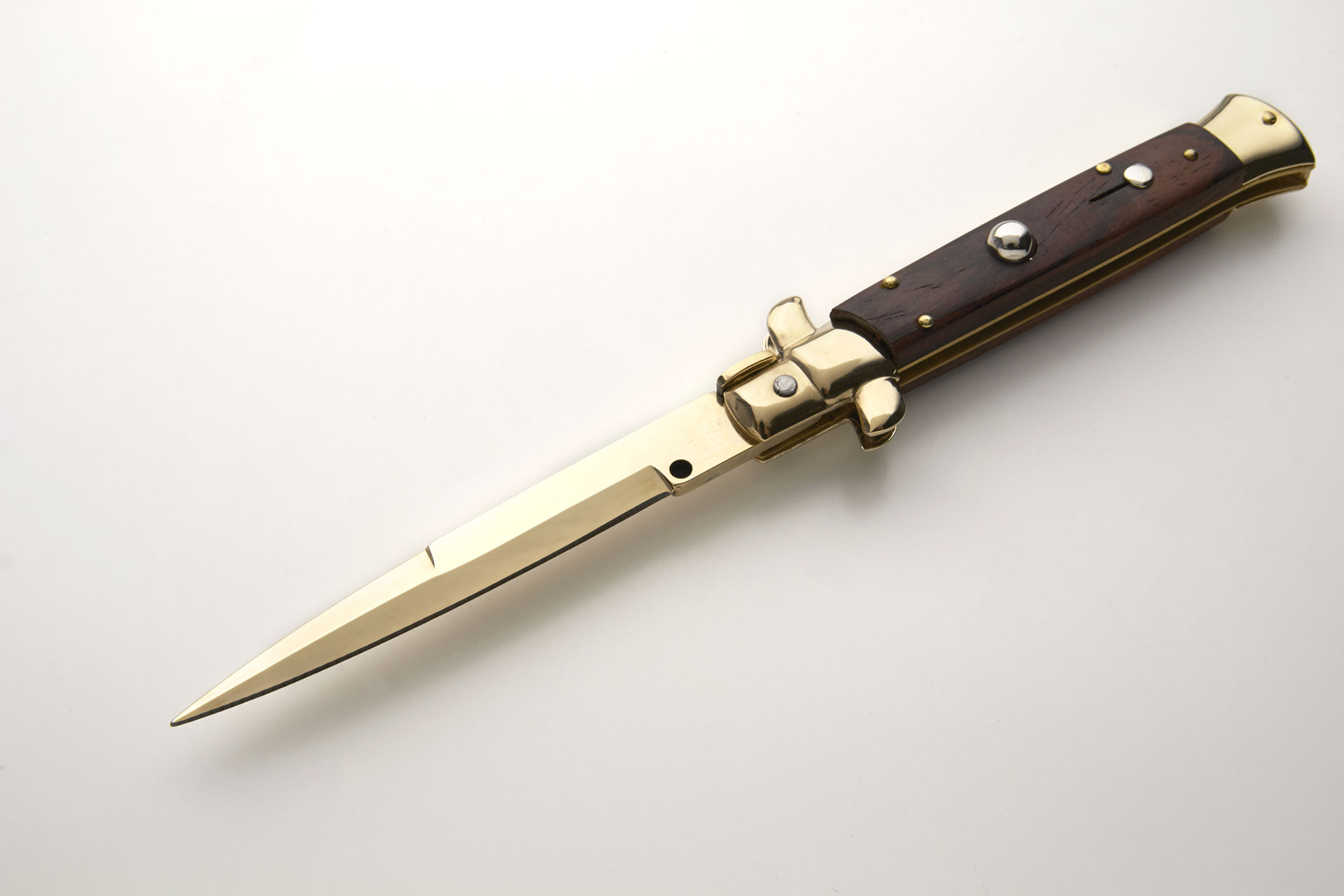 Italian stiletto FB 23cm - 9” Gold